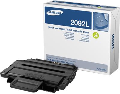 Samsung MLT-D2092L - Hoog rendement - zwart - origineel - tonercartridge (SV003A) - voor Samsung ML-2855, SCX-4824, SCX-4825, SCX-4826, SCX-4828, SCX-4829 Samsung MLT-D2092L - Hoog rendement - zwart - origineel - tonercartridge (SV003A) - voor Samsung ML-2855, SCX-4824, SCX-4825, SCX-4826, SCX-4828, SCX-4829