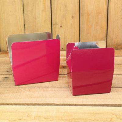 Bonbon doosjes - Chocolade doosje - Framboos 156 basic laag - 12 stuks