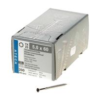 Potdekselschroef zwart r.9005 5x60mm tx25- - thumbnail