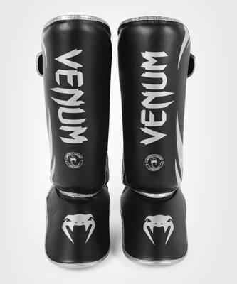 Venum Challenger Standup Scheenbeschermer Black/Silver M Venum Challenger Standup Scheenbeschermer Black/Silver M