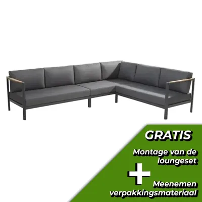 Cortina loungebank rechts