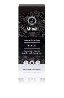 Khadi Haarkleur black 100 Gram