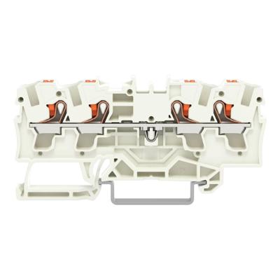 WAGO 2204-1409 Doorgangsklem 50 stuk(s)