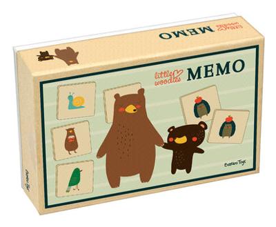 Barbo Toys Little woodies - memo (5406)