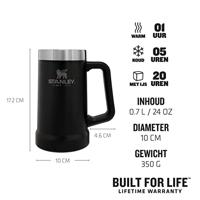 Stanley Big Grip Beer Stein 0.7l - thumbnail