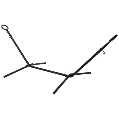 Hangmat Standaard Metaal Zwart Hangmat Standaard Metaal Zwart