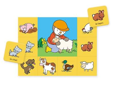 Educatief spel voor kinderen Nathan T'choupi (FR)