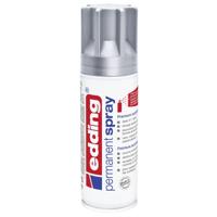 Edding permanent spray 5200, 200 ml, zilver mat - thumbnail