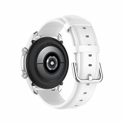 Garmin Vivomove 3 / HR / Luxe / Sport / Style / Trend - Classic leren bandje - Wit Garmin Vivomove 3 / HR / Luxe / Sport / Style / Trend - Classic leren bandje - Wit