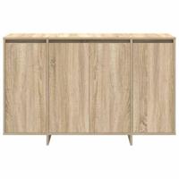 Dressoir Sonoma eiken 120 x 41 x 75 cm Bewerkt hout - thumbnail
