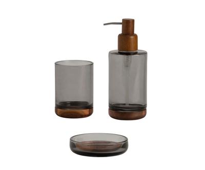 Zeepschaal Andrea House ba73071 Grijs Kristal Acacia