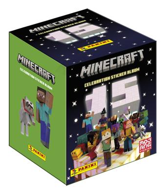 Minecraft Sticker Collection 15th Anniversary Celebration Display (36)