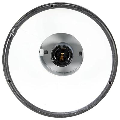 VidaXL Plafondlamp industrieel e27 mangohout zwart