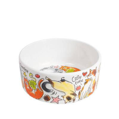 BLOND AMSTERDAM VOERBAK CAT LOVE 15,5X15,5X7 CM