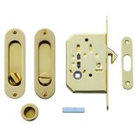 HDD Pro Schuifdeurkom Inkapschelp Fra Ovaal Slot Koper - thumbnail