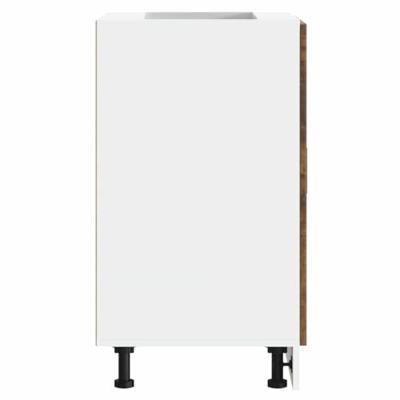 Keuken onderkast "Porto" bewerkt hout gerookt eikenkleurig Keuken onderkast "Porto" bewerkt hout gerookt eikenkleurig