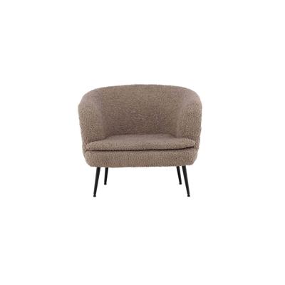 Nohr Fauteuil 'Aarti' Teddy, kleur Beige Nohr Fauteuil 'Aarti' Teddy, kleur Beige