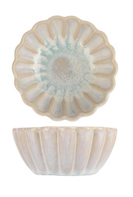 Cosy & Trendy Kleine Schaaltjes / Dipschaaltjes Astera Pure Wit - ø 7.5 cm - 4 Stuks