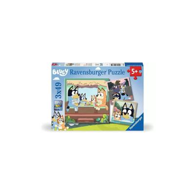 Ravensburger puzzel bluey 3x49pcs Ravensburger puzzel bluey 3x49pcs