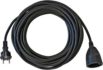 Brennenstuhl Kunststof-Kabel Zwart 10M H05Vv-F 3G1,5 - 1162200 Brennenstuhl Kunststof-Kabel Zwart 10M H05Vv-F 3G1,5 - 1162200