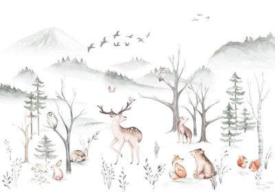 Komar Into Adventure Fotobehang Cozy Woods - IAX8-0034