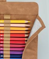 Faber Castell FC-180010 Roletui Kunstleer Bruin Capaciteit: 45 - thumbnail