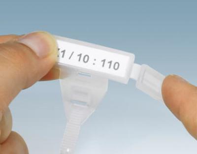 Phoenix Contact 0830745 KMK 1 Kabelmarkeringdrager Montagemethode: Kabelbinder Markeringsvlak: 25 x 6 mm Transparant 100 stuk(s)