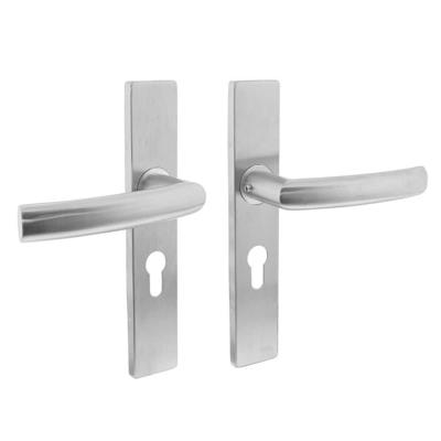 Intersteel Deurkruk Blok op rechthoekig schild rvs geborsteld Intersteel Deurkruk Blok op rechthoekig schild rvs geborsteld