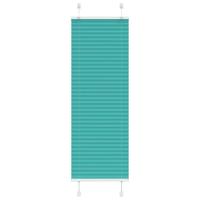 Pliss rolgordijn 40x150 cm stofbreedte 39,4 cm petrol groen - thumbnail