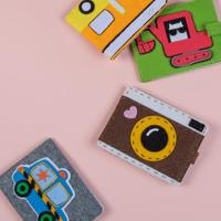 LOKLiK • vilt multipack 20,5x20,5cm assorti 1mm 42x - thumbnail