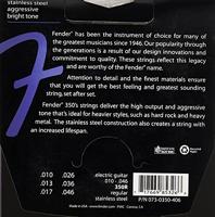 Fender 350R Stainless 350s snarenset regular - thumbnail