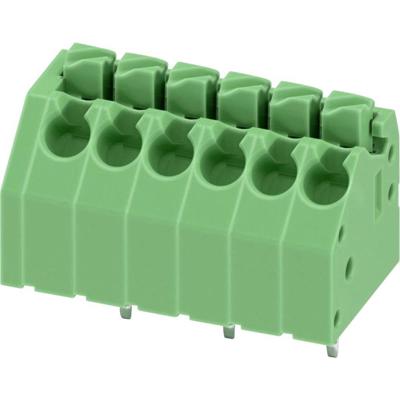 Phoenix Contact 1985234 Printplaatklem Aantal polen 6 Groen 160 stuk(s)