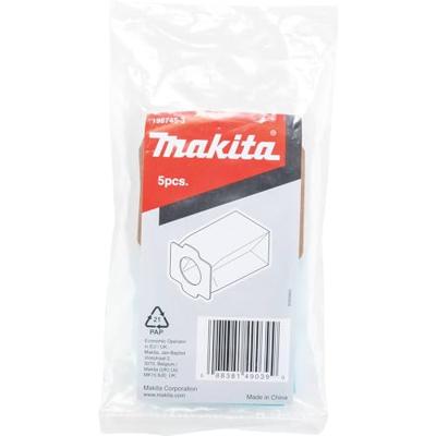 Makita Accessoires Papieren stofzak steel- en auto stofzuiger | 5 stuks - 198745-3 - 198745-3 - thumbnail