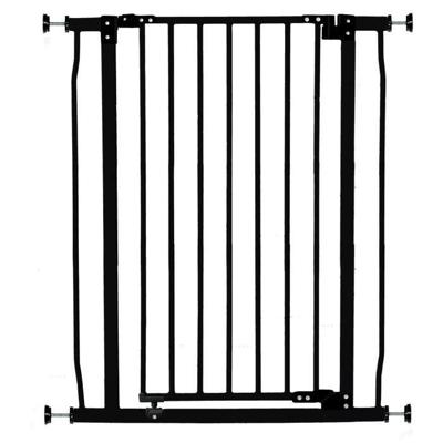 DREAMBABY Veiligheidshekje Extra Hoog LIBERTY - Op druk - L 75/81 x H 93 cm - Zwart