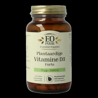 D3 plantaardige 75mcg puur 60 Vegetarische capsules D3 plantaardige 75mcg puur 60 Vegetarische capsules
