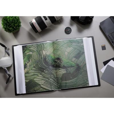 Rillstab showalbum A4 100 tassen, zwart Rillstab showalbum A4 100 tassen, zwart