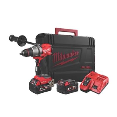Milwaukee M18 FUEL™ ONEPD3-502X ONE-KEY™ Accu klop-/schroefboormachine Gen4 18V 5.0Ah in HD-Box - 4933492801