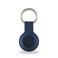 Hama Sleutelhanger Fantastic Feel Voor Apple AirTag Siliconen-look Blauw - thumbnail