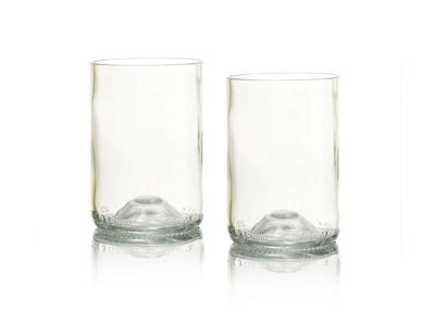 Rebottled glazen - 2-pack - clear