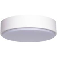 LED Plafondlamp - Aigi Santi - Opbouw Rond 12W - Helder/Koud Wit 6500K - Mat Wit Aluminium - thumbnail