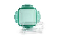 Hermetische Lunchtrommel Ibili 790408 Kristal 800 ml 15,5 x 15,5 x 7 cm Groen - thumbnail