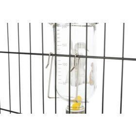 TRIXIE DRINKFLES HONEY&HOPPER GLAS MET SPANVEER / DRAADBEUGEL 125 ML 3 ST