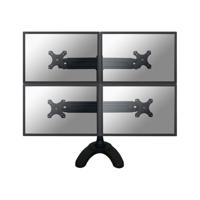 Neomounts FPMA-D700DD4 Monitorvoet Aantal monteerbare displays: 4 Display(s) 48,3 cm (19) - 76,2 cm (30) Zwart In hoogte verstelbaar, Kantelbaar, Zwenkbaar, - thumbnail