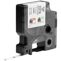 Dymo IND krimpkous zwart op wit, 6 mm x 1,5 meter label krimpkous - thumbnail