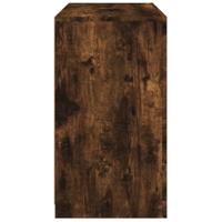 Dressoir met LED-verlichting 60,5x37x67 cm gerookt eikenkleur - thumbnail