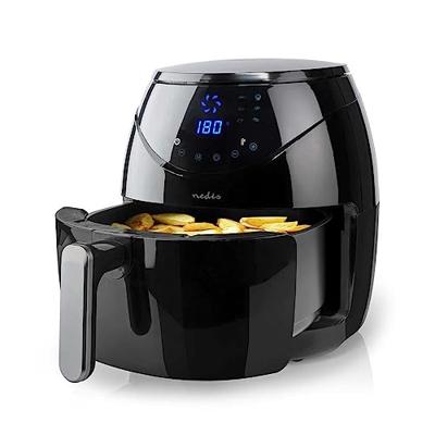 Nedis KAAF250EBK Hetelucht Friteuse 6.5L 1800W Zwart Nedis KAAF250EBK Hetelucht Friteuse 6.5L 1800W Zwart