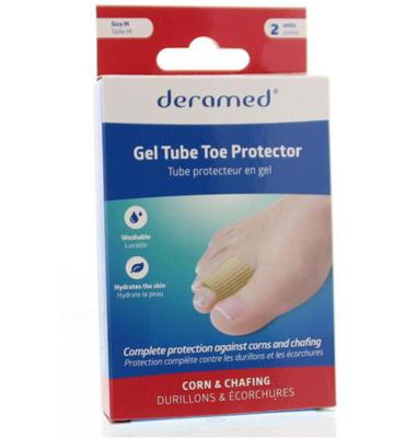 Deramed Teenring gel geribbeld maat M 2 Stuks