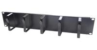 DSI 2U 19 inch metalen kabelgoot 5 haken - DS-1904-2U kabelmanagement - thumbnail