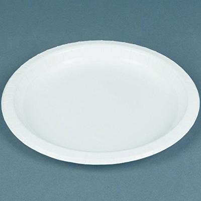 feestborden wit 22,8 cm 8 stuks karton