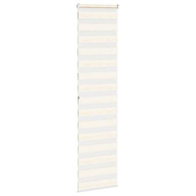 VidaXL Zebra rolgordijn 60x200 cm stofbreedte marmerbeige 55,9 cm